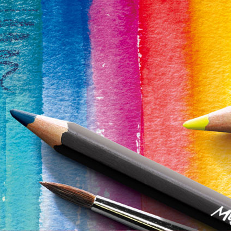 Caran D'Ache Museum Aquarelle Matita Acquerellabile - Blu Pervinca (3510.131)