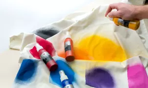 Farby do Tkanin w Rozpylaczu Schjerning Textil Spray