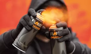 Farba w Sprayu Molotow Flame Orange 400 ml
