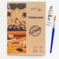 Papier do Malowania w Teczce SMLT Art School Platinium Painting Paper 250 gsm