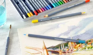Kredki Akwarelowe Faber-Castell Goldfaber Aqua