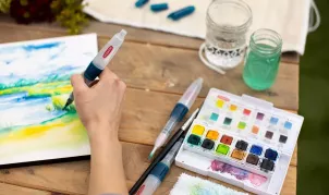 Derwent Inktense Paint Pan