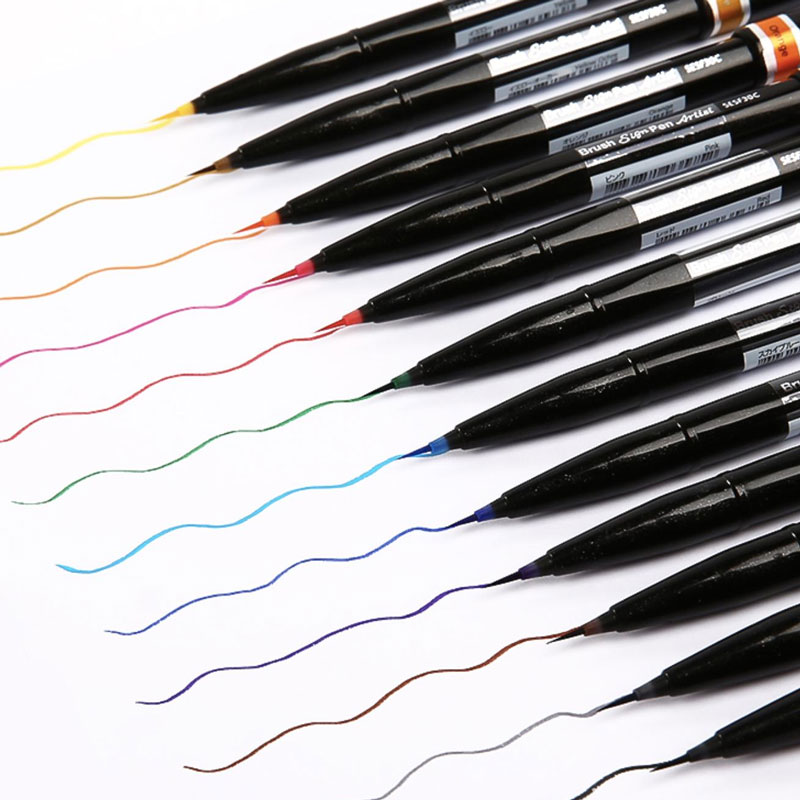 Brush Pen Pentel Brush Sign Pen Artist