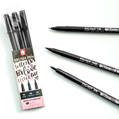 Pisaki Sakura Pigma Brush Pen