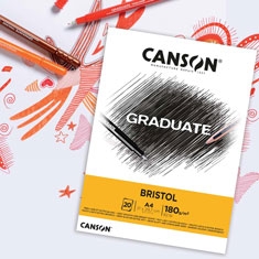 Blok Canson Graduate Bristol 180 gsm