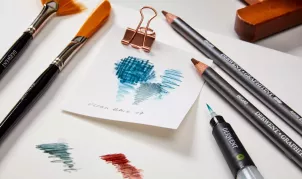 Oł&oacute;wki Kolorowe Akwarelowe Derwent Graphitint