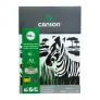 Blok Techniczny Canson Czarny 160 gsm A3 29,7 x 42 cm 10 ark. 400075234