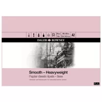 Blok Daler Rowney Smooth Heavyweight Drawing 220 gsm A2 403040200