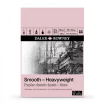 Blok Daler Rowney Smooth Heavyweight Drawing 220 gsm A4 403040400