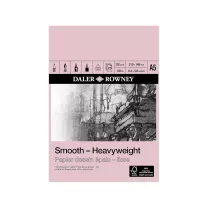 Blok Daler Rowney Smooth Heavyweight Drawing 220 gsm A5 403040500