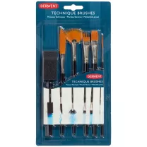 Pędzle Derwent Techniques Brushes 6 Set 2302003