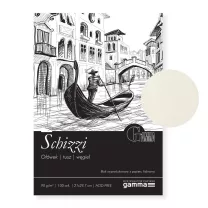 Blok Gamma Fabriano Schizzi 90 gsm A4 100 ark.