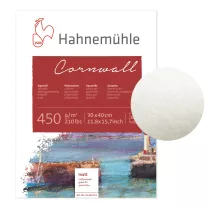Blok do Akwareli Hahnem&uuml;hle Cornwall 450 gsm Cold Pressed 30 x 40 cm 10628411