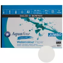 Blok Akwarelowy Daler Rowney Aquafine Hot Pressed Smooth 300 gsm A3 Jumbo 431235309