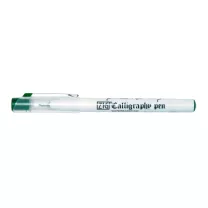 Pisak do Kaligrafii Kuretake Zig Caligraphy Pen Oblique Tip 1 mm 040 Green PC-100/040