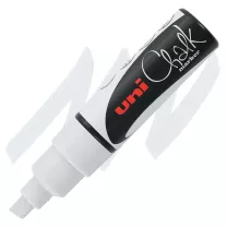 Marker Kredowy Uni Chalk Marker 8 mm PWE-8K White