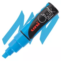 Marker Kredowy Uni Chalk Marker 8 mm PWE-8K Light Blue