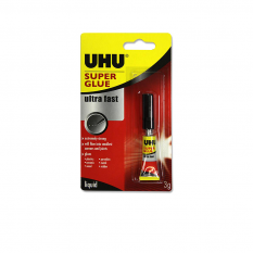 Klej Uhu Super Glue Ultra Fast 3 G 36320