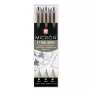 Cienkopisy Sakura Pigma Micron 3 Black Set 0.2  0.4  0.8 POXSDK3