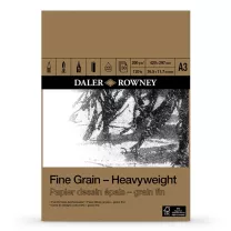 Blok Daler Rowney Fine Grain Heavyweight Pad 200 gsm A3 437033300