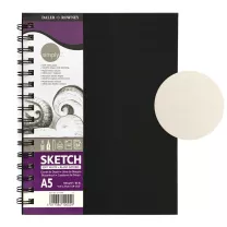 Szkicownik Daler Rowney Simply 100 gsm 54 ark. Spirala A5 482254500