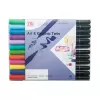 Pisaki Kuretake Art & Graphic Twin 12 Bright set TUT-80/12VBR