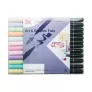 Pisaki Kuretake Art & Graphic Twin 12 Pastel set TUT-80/12VPA
