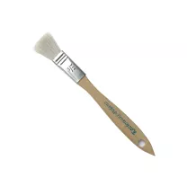 Pędzle z Koziego Włosia Kozłowski Biała Kozia Broda 12 mm