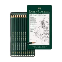Oł&oacute;wki Faber Castell Castell 9000 12 Art Set 119065