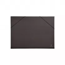 Teczka Tekturowa Clairefontaine Art Folder Czarna Zakładki Gumka A3+ 48015