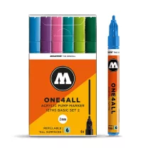 Markery Molotow One4all 127HS 6 Basic Set 2 200231