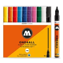Markery Molotow One4all 127HS 10 Basic Set 1 200450