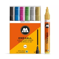 Markery Molotow One4all 227HS 6 Metallic Set 200198