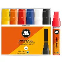 Markery Molotow One4all 627HS 6 Basic Set 1 200459