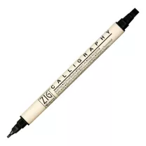Pisak do Kaligrafii Kuretake Zig Calligraphy 010 Black MS-3400
