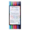 Zestaw Pisak&oacute;w do Kaligrafii Kuretake Zig Calligraphy II Set 6 TC3100/6VA