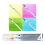 Brush Peny Kuretake Zig Clean Color Real Brush 4 Pop Colours set RB-6000AT/4VB