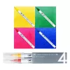 Brush Peny Kuretake Zig Clean Color Real Brush 4 Pure Colours set RB-6000AT/4VC