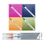 Brush Peny Kuretake Zig Clean Color Real Brush 4 Deep Colours set RB-6000AT/4VD