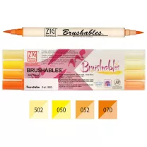 Pisaki Kuretake Brushables 4 Set Yellow MS-7700/4VYE