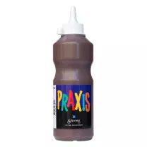 Farba Tempera Schjerning Praxis 500 ml Brown 2332