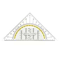 Ekierka z Kątomierzem Uchwyt Leniar Geo 45/25 cm 70024