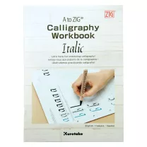 Zeszyt Do Kaligrafii Zig Calligraphy Woorkbook Italic Inwb201801