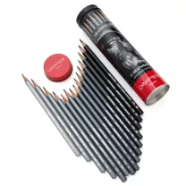 Oł&oacute;wki Caran d`Ache Grafwood 15 set Metal Tube 775315