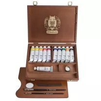 Farby Olejne Schmincke Norma Professional Wooden Box 11 x 35 ml 71310097