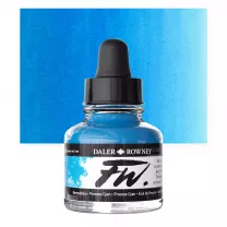 Tusz Akrylowy Daler Rowney FW Acrylic Ink 29,5 ml 120 Process Cyan