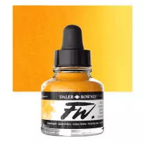 Tusz Akrylowy Daler Rowney FW Acrylic Ink 29,5 ml 643 Indian Yellow