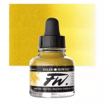 Tusz Akrylowy Daler Rowney FW Acrylic Ink 29,5 ml 663 Yellow Ochre