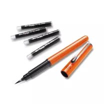 Brush Pen Pentel Pocket Orange GFKP-F