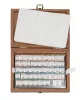 Farby Akwarelowe Schmincke Horadam 48 P&oacute;łkostek Wooden Box 74548
